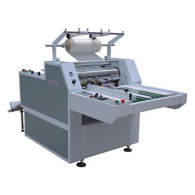 China Printing Shops 2019 Professional Qdfm 720A Automatic Feeds / Slitting Pneumatic Pressure Compounding Lamination Machine for sale