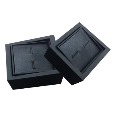 China Customs cufflink box Your  color and logo for sale