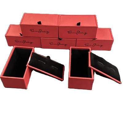 China Personalized Cufflink Packaging 85*45*35mm Size Custom Logo and Color Options for sale