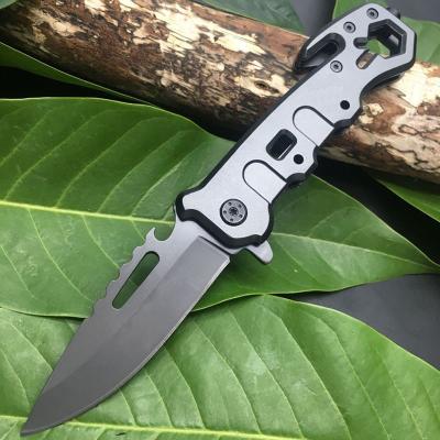 China Europe Ion Rescue Window Breaker Titanium Multifunctional Folding Knife High Hardness Outdoor Camping Hunting Tactical Folding Knife for sale