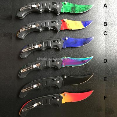 China Hunting knife the moment the coolest knife jerk csgo outdoor tool of the hunter's knife for sale