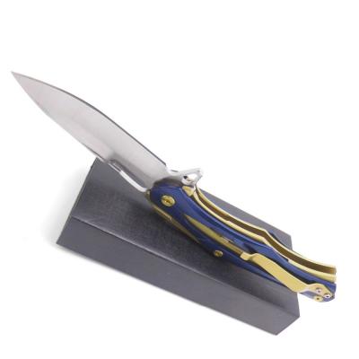 China Unrated Saber Transformers Decepticon Iron Man Folding Knife Stainless Steel Outdoor Camping Hunting Knife for sale