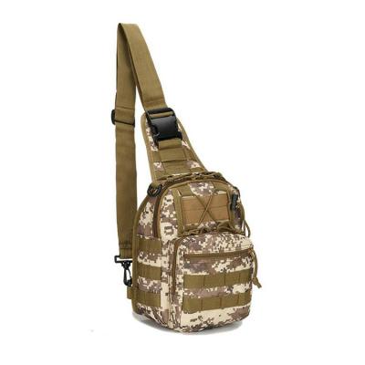 China Recyclable/Multifunctional/Comfortable Outdoor Sports Shoulder Raise Waterproof Army Military Canvas Sling Raising Bag for sale