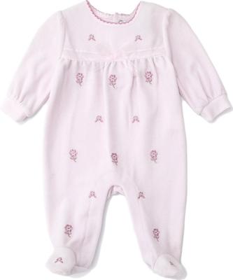 China High Quality Breathable Lightweight Velor Romper Babies Cute Long Sleeve Infant Knit Baby Rompers for sale