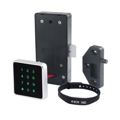 China Locker ; cabinet ; Electronic Drawer KERONG RFID Keyless Card Combine Password Locks For Lockers Cabinet Drawer for sale