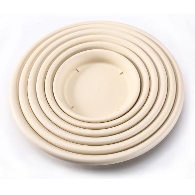 China Eco-friendly Round Plastic Drip Tray Saucer Potted Plant Flower Bases for sale