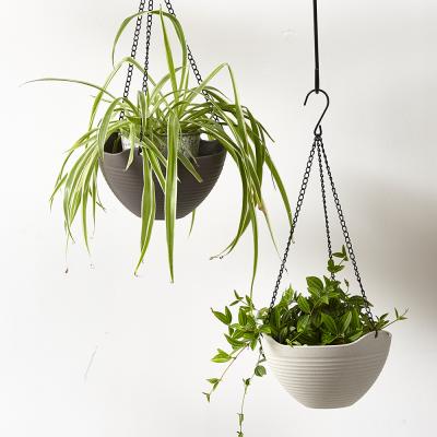 China High Quality Eco - Friendly Plastic Wall Hanging Garden Pots Planters For Sale for sale