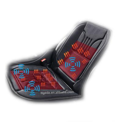 China Luxury Full Car Massage Cushion Chair Body Seat Heating and Massage Vibrating Chair for sale