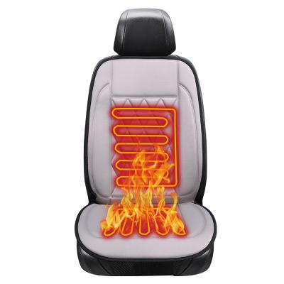 China Hot Selling Universal 12V Eco-friendly Car Heated Seat Covers Electric Car Heated Cushion for sale