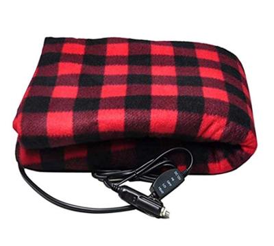 China Luxury Machine 12v Washable Warm Electric Blanket Spray Car Electronic Heating Blanket for sale