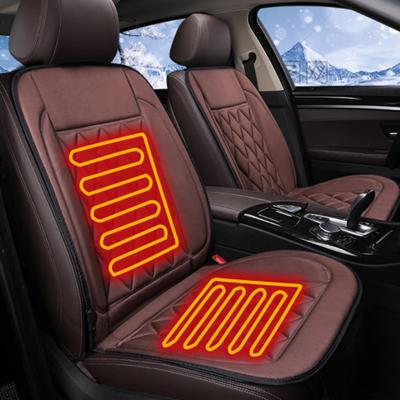 China 12V Long Rear Heated Cushion Heated Back Cushion Warmer Car Back Covers for sale