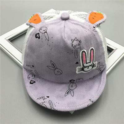 China Creative and Fashionable Summer Baby Cat Ear Excellent Sun Hat Character Hats for sale