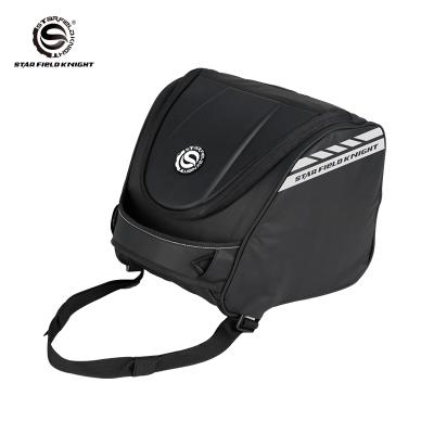 China Durable Black Waterproof SFK Motorcycle Scooter Bag Motorcycle Front And Rear Seat Back Bag Single Shoulder Sports Work Out Bag for sale