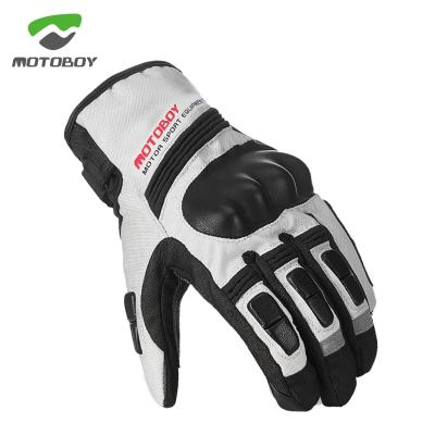 China Touchscreen Motorcycle Splash Proof Touchscreen Gloves For Men's Autumn And Winter Motorbike Warm Racing Riders Gloves for sale