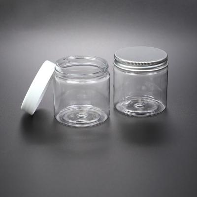 China Idealpak Cosmetic Empty Cosmetic Container Set Skin Care Facial Cream Clear Cosmetic Jar for sale