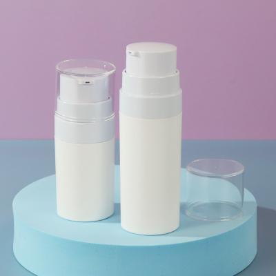 China Idealpak 30ml 50ml Cosmetic Wholesale Plastic Cosmetic Container Round Ball Shape Acrylic Jars And Pumps Sets for sale