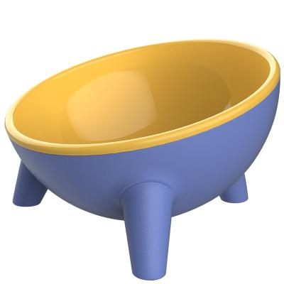 China 2021 Coloful Pet Products Feeding Hot Sale Wholesale Cute Durable Raised Safety Healthy Dog Cat Bowl for sale