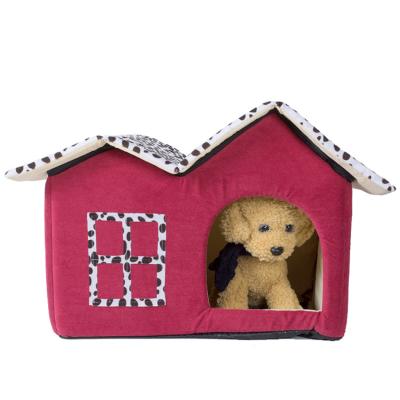 China High quality viable pet supplies for sleeping and resting, wooden doghouse room, pet beds accessories for sale