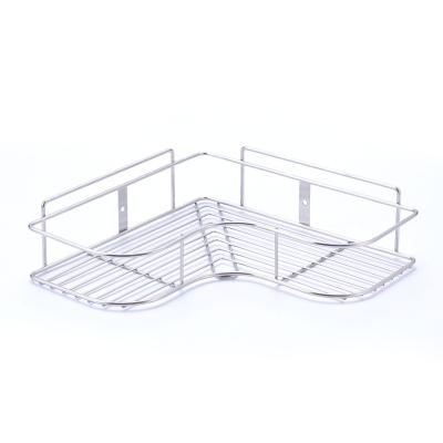 China High Quality Sustainable Wall Mounted Wire Shower Stainless Steel Bathroom Storage Rack Hanging Rack for sale