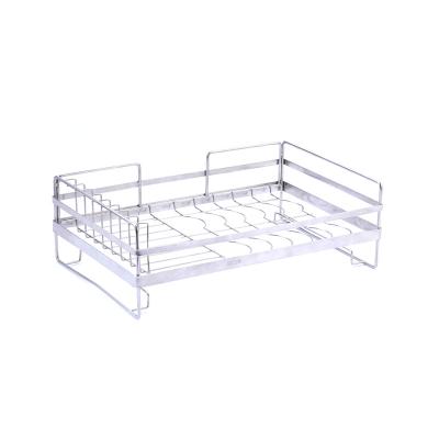 China Viable Hot Selling Wholesale Supply Dish Drying Rack 1 Tier Kitchen Sink Dish Dish Drainer Rack for sale