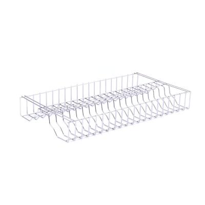 China Sustainable High Quality Dish Drying Rack Stainless Steel Kitchen Dish Drainer Rack For Bowls And Dishes for sale