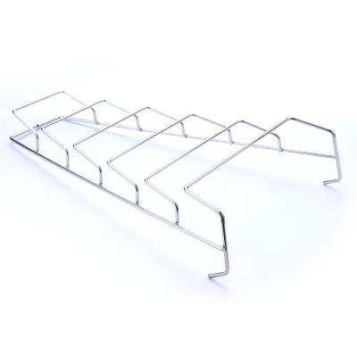 China High Quality Viable Kitchen Stainless Steel Cookware Storage Rack Wall Mount Pot Lid Holder Rack for sale