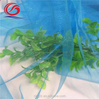 China 2021 Hot Sale High Quality Blue Yarn Cloth Mesh Fabric Shrink-Resistant for sale