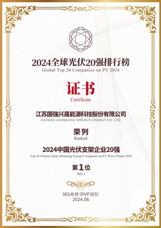 Fornecedor verificado da China - Jiangsu Guoqiang Singsun Energy Co., Ltd.