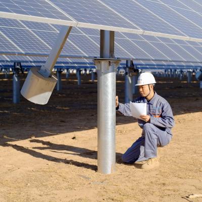 Cina GQ-T Intelligent Photovoltaic Tracking Bracket System che si muove con il sole in vendita