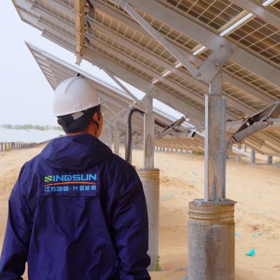 Chine GQ-A Système de supports photovoltaïques à montage fixe réglable Durée de vie: > 25 ans à vendre