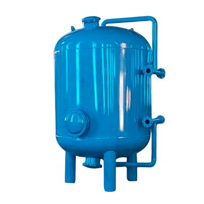 China Applicable to wide industries high flow industrial water filter system tank pressure sand filter carbon steel water treatment tank for sale