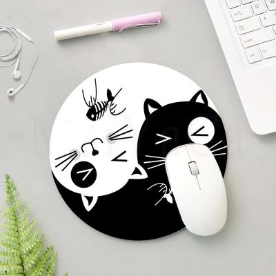 China Cute Kitty Mat HOT Cat Mouse Pad Small Promotional Mat for sale