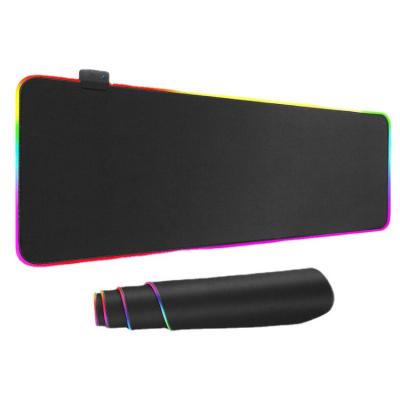 China Hot Sale Custom Made Waterproof Anti-skid Rubber Base Usb Large XXXL Radiation Protection RGB Mouse Pad for sale