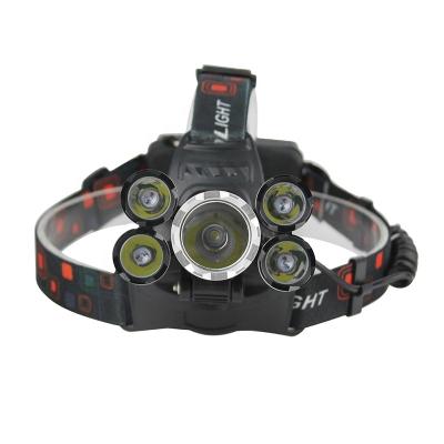 China 5 Lumen Outdoor Rechargeable Factory Price Camping Led Headlamp With T6 Led Bulb for sale