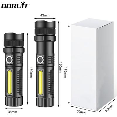 China Camping 1000m Long Range Zoom LED Flashlight XHP70 High Power 3000 Lumen Flashlight for sale