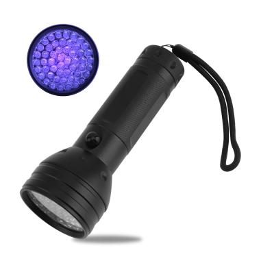 China High Power 1 Mode 5w 390nm Waterproof Led Flexible UV Light 51 LED UV Flashlight for sale