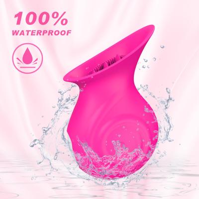 China 9Vibration Frequencies Critoral Stimulator Hot Selling Sucking Licking Clitoris Sucking Massager For Women 9 Frequency Vibration Waterproof for sale