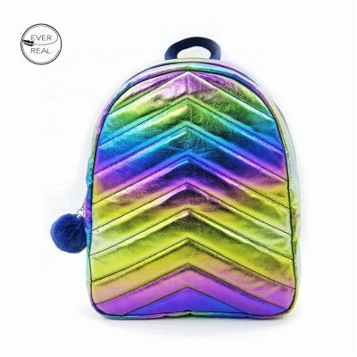 China Fashion Everreal Customized Waterproof Acrylic School Bags Daily Backpacks For Girl Kids Teenagers for sale