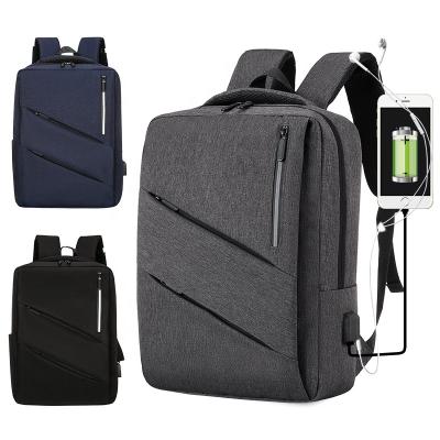 China Custom Everreal Anti Theft USB Laptop Bag Travel Backpack Bookbag With USB Charging Port For Women Men for sale