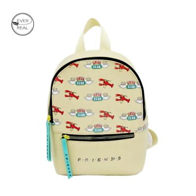 China Cute Mini Bag Girls Daily PU Leather Backpack Children School Bags New Design Waterproof Fashionable Faux for sale