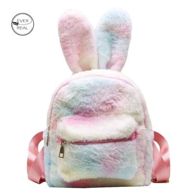 China Other Everreal Hot Sale Cartoon Plush Toddler Bag Kids Backpack Animal Plush High Quality Mini Bag Custom for sale