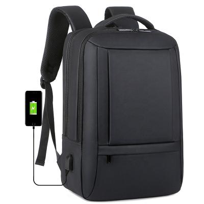 China With Double Shoulder USB Plain USB Laptop Computer Management Waterproof Traveling Anti-theft Bag Custom Bag Backpack For Men for sale