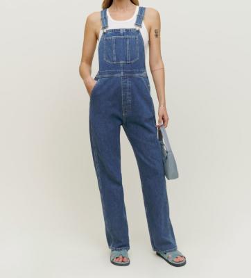 China Factory direct service viable overall jeans overalls denim overalls women jeans for girls for sale