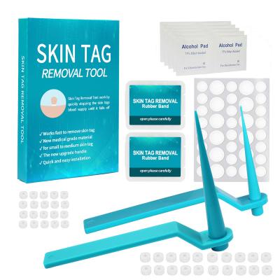 China Medical Wart Remover Micro Band Skin Tag Removal Set Acne Treatment Skin Tag Kill Skin Mole With Swabs Adult Wart Face Care Cleaning Mole for sale