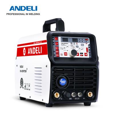 China INVERTER ANDELI TIG-250PL AC DC Smart Pulse Cold Welding Machine CAT Aluminum with Aluminum Alloy CAT Welding Machine for sale