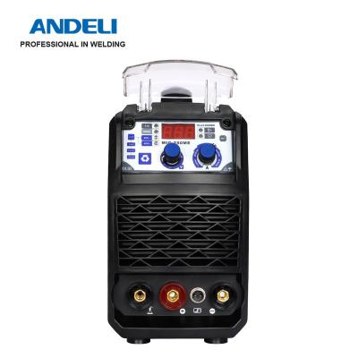 China Muttahida Majlis-e-Amal ANDELI MIG-250ME MIG 220V Household MIG Welding Machine Lift Gasless Multifunctional CAT 3 in 1 Gas Flux Core Cordless Welding for sale