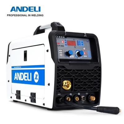 China Multifunctional ANDELI M CUT-50 MIG CUT Muttahida Majlis-e-Amal ARC Welding Machine 3 in 1 Semi-Automatic Mig /plasma Cutter/Stick Cutter 220V for sale