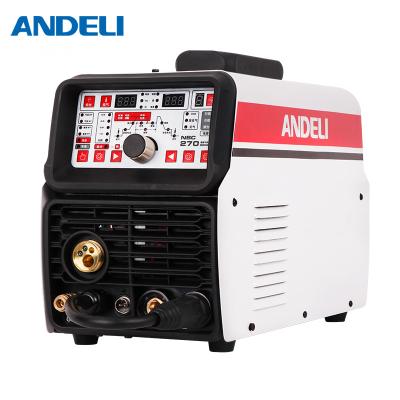 China Building Material Shops ANDELI Multifunctional MIG/TIG Pulse/MMA/Cold Welder Welding Stainless Steel 4 in 1Multifunctional Intelligent Welding Machine for sale