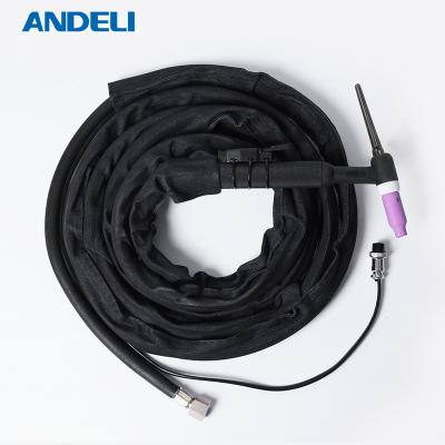 China ANDELI WP-17 welding machine torch wp-17 cat welding gun argon arc gun integrated accessories WP-17 for sale