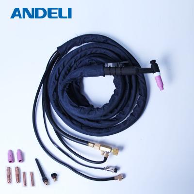 China CAT Water Cooled Torch ANDELI WP-18 4m Torch Welding Gun for CAT WP-18 welding machine CAT torch for sale